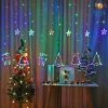 PunitSB All Of It Christmas Curtain LED Lights