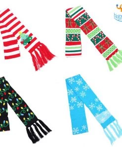 Coral Tree All Of It LED Christmas Cap & Scarf Set