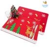 Coral Tree Christmas Table Mat All Of It