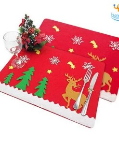 Coral Tree Christmas Table Mat All Of It
