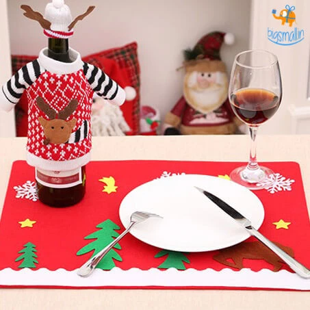 Coral Tree Christmas Table Mat All Of It