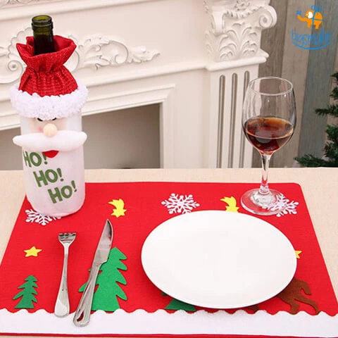 Coral Tree Christmas Table Mat All Of It