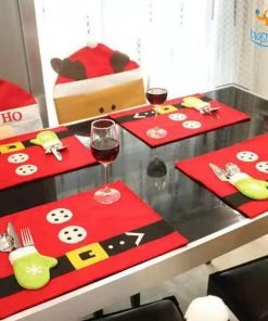 Coral Tree Christmas Table Mat All Of It