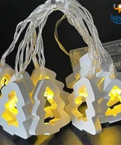 PunitSB All Of It White Christmas Tree LED Lights