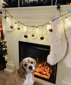 PunitSB Christmas Tree In A Snow Globe Bulb String Lights