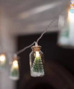 PunitSB Christmas Tree In A Wishing Bottle String Lights All Of It