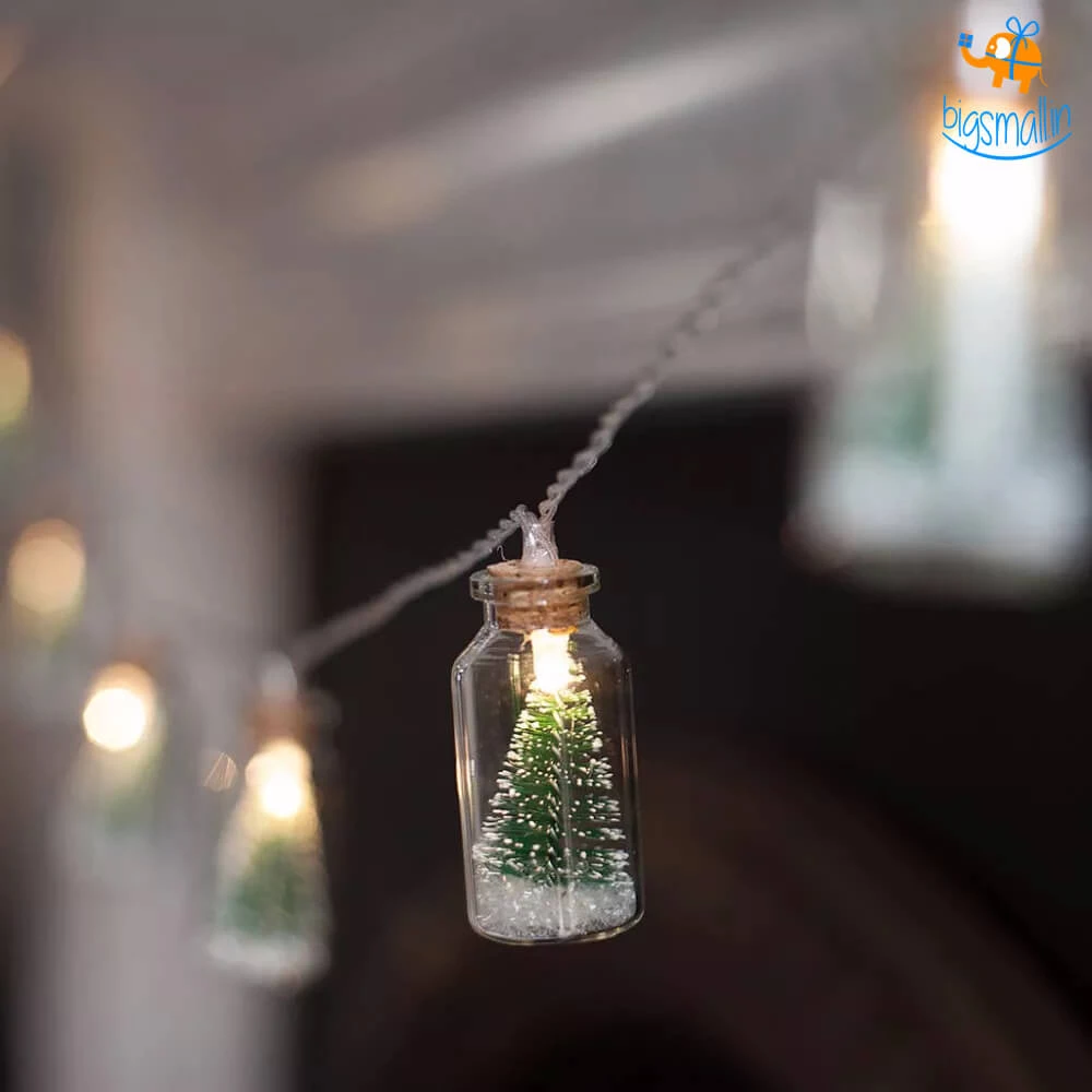 PunitSB Christmas Tree In A Wishing Bottle String Lights All Of It