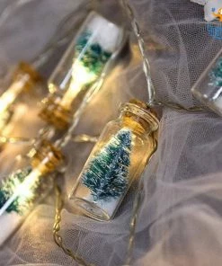 PunitSB Christmas Tree In A Wishing Bottle String Lights All Of It
