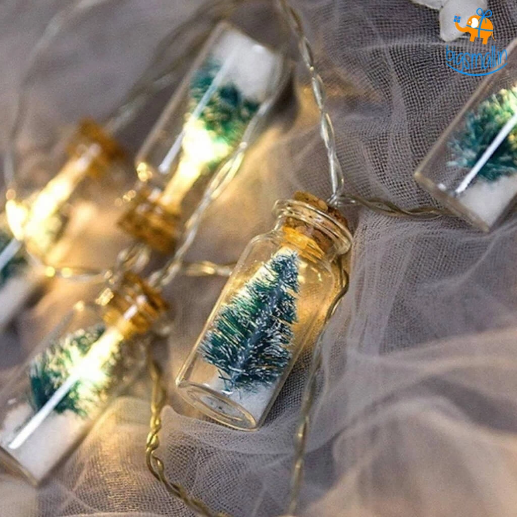 PunitSB Christmas Tree In A Wishing Bottle String Lights All Of It