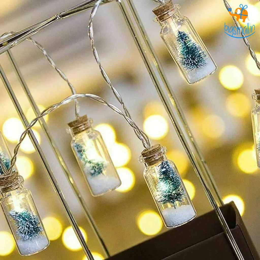 PunitSB Christmas Tree In A Wishing Bottle String Lights All Of It