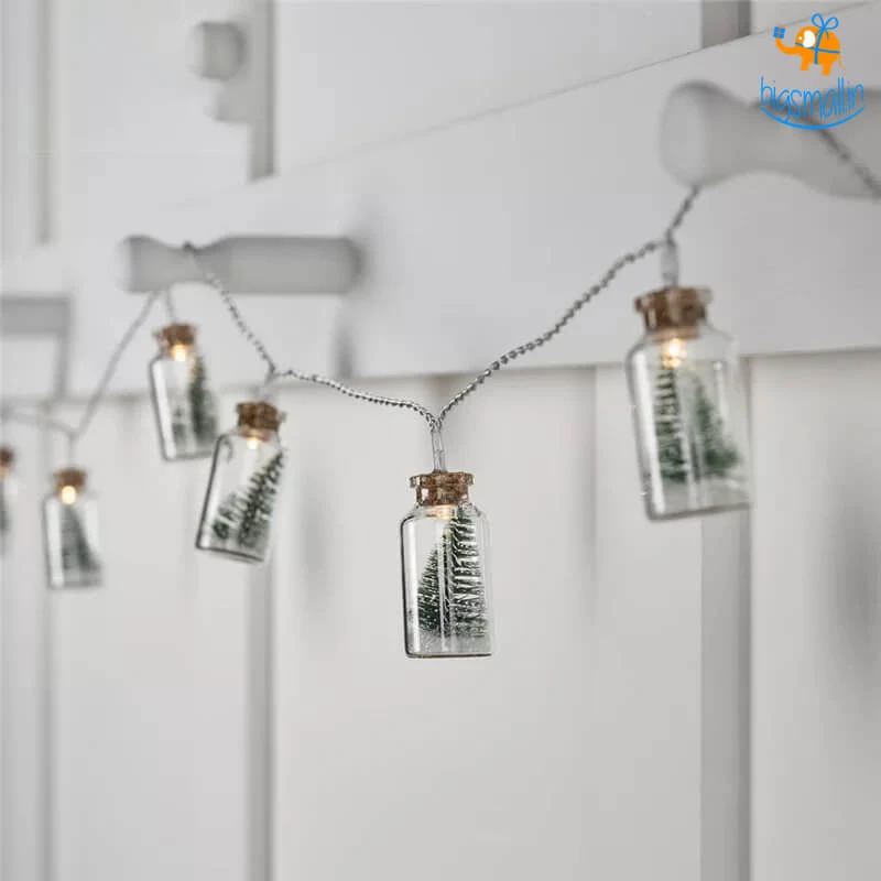 PunitSB Christmas Tree In A Wishing Bottle String Lights All Of It