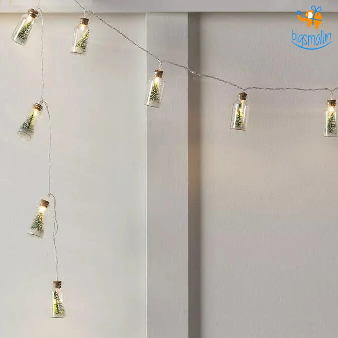 PunitSB Christmas Tree In A Wishing Bottle String Lights All Of It