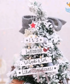 Coral Tree Christmas Wind-Chime Hanging All Of It