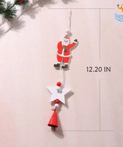 Coral Tree All Of It Christmas Wooden Hanging