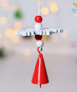 Coral Tree All Of It Christmas Wooden Hanging