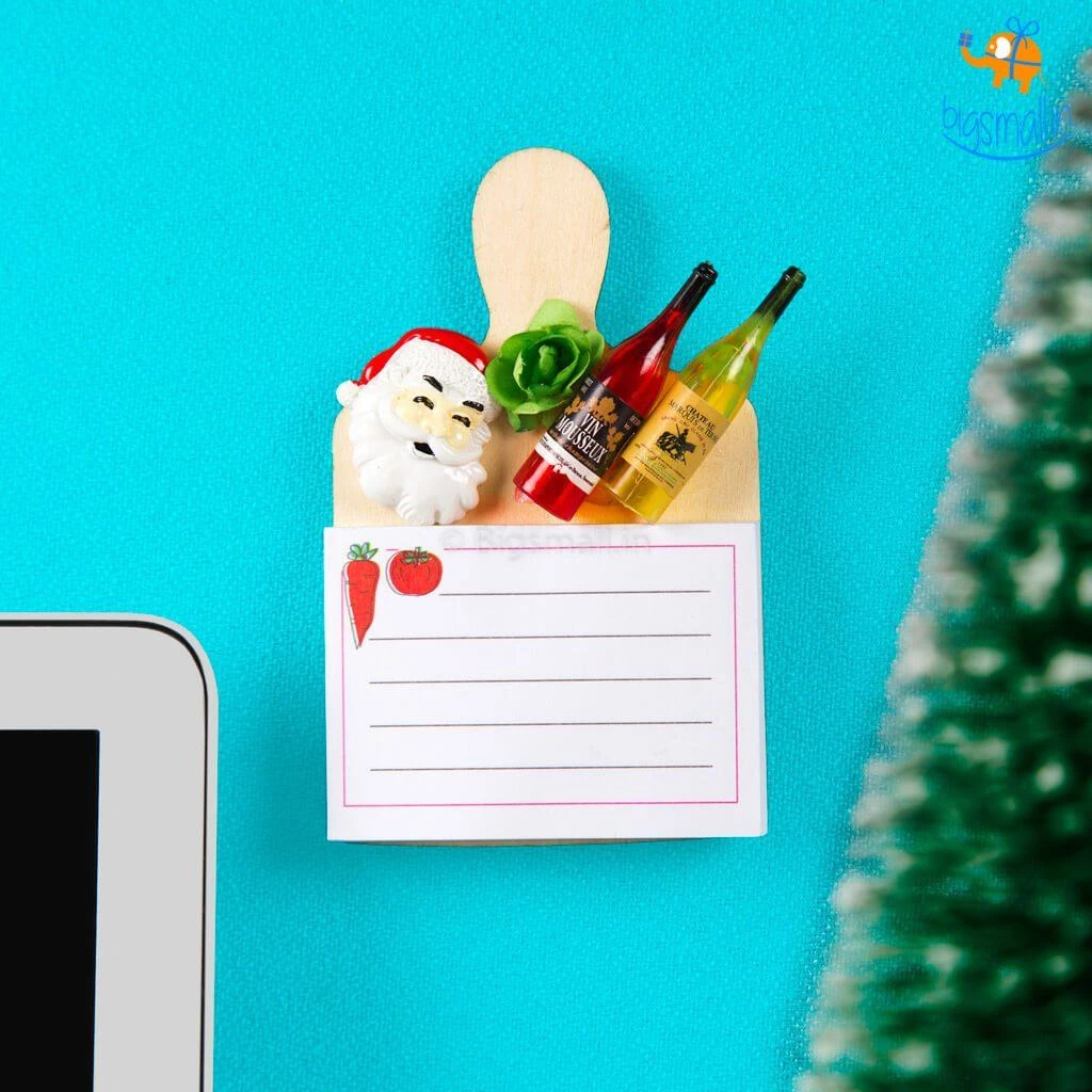 PunitSB Christmas Memo Pad With Magnet All Of It