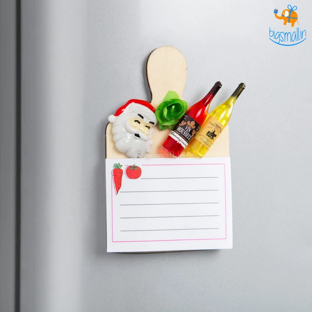 PunitSB Christmas Memo Pad With Magnet All Of It