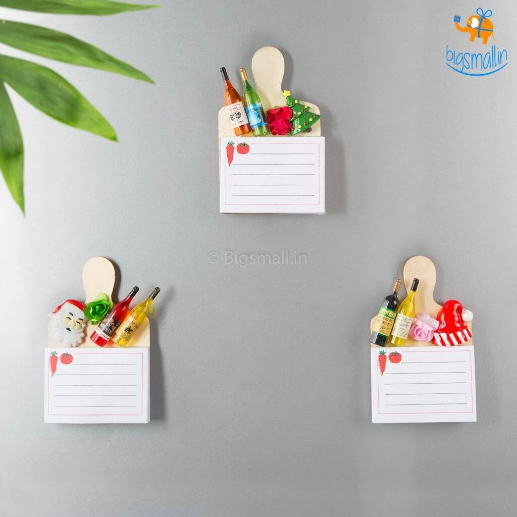 PunitSB Christmas Memo Pad With Magnet All Of It