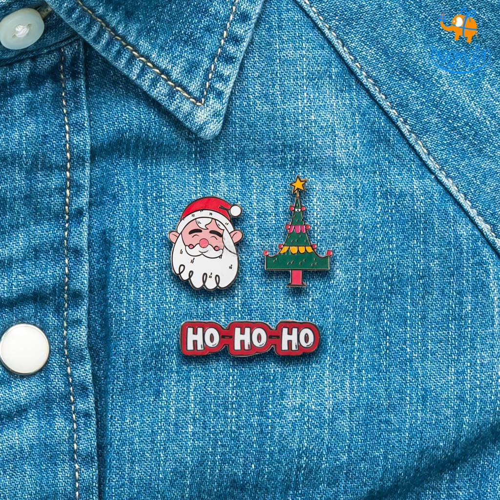 Bigsmall_piu Christmas Lapel Pin All Of It