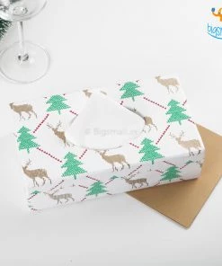 Ascetic Sale Christmas Tissue Box
