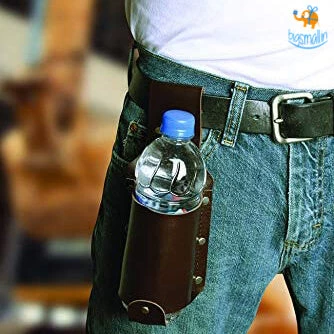 Coral Tree Beer Bottle Belt Holster Father's Day