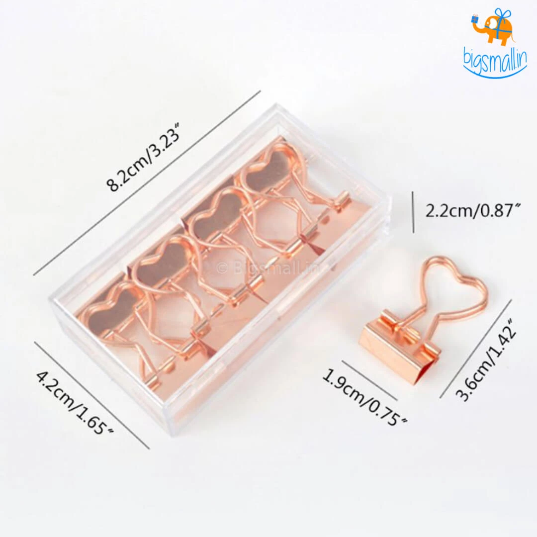 Lemonade Mini Binder Clips Set