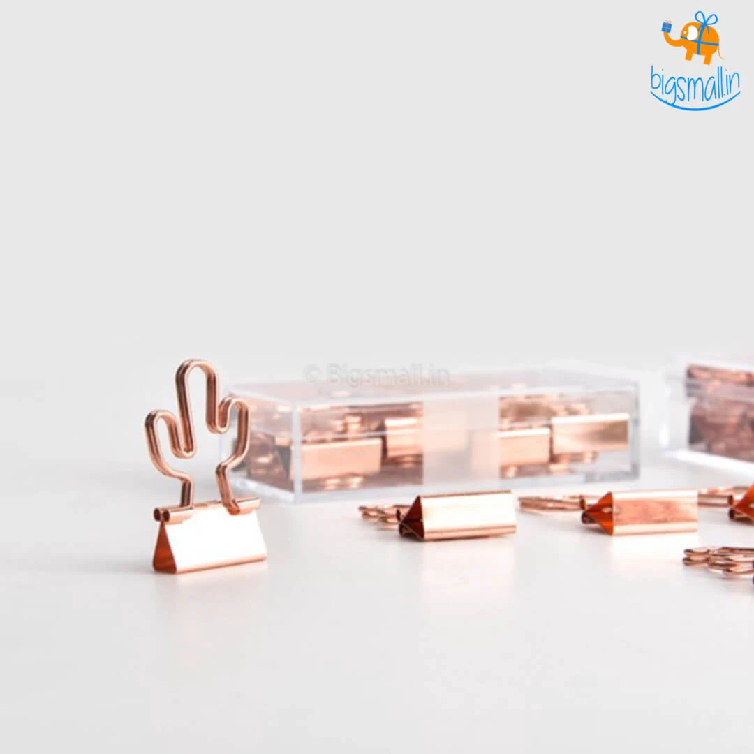 Lemonade Mini Binder Clips Set