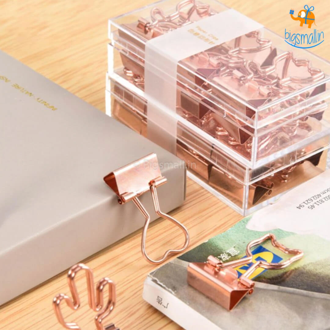 Lemonade Mini Binder Clips Set