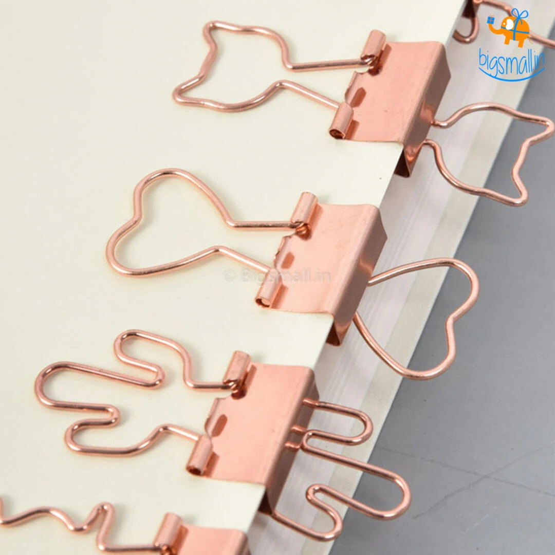 Lemonade Mini Binder Clips Set