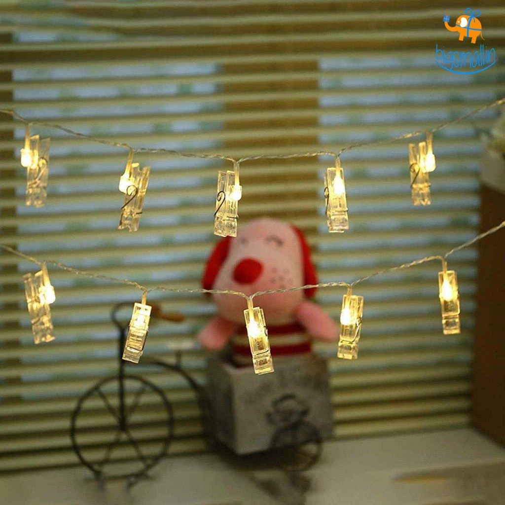 Coral Tree Photo Clip String LED Lights