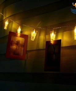 Coral Tree Photo Clip String LED Lights