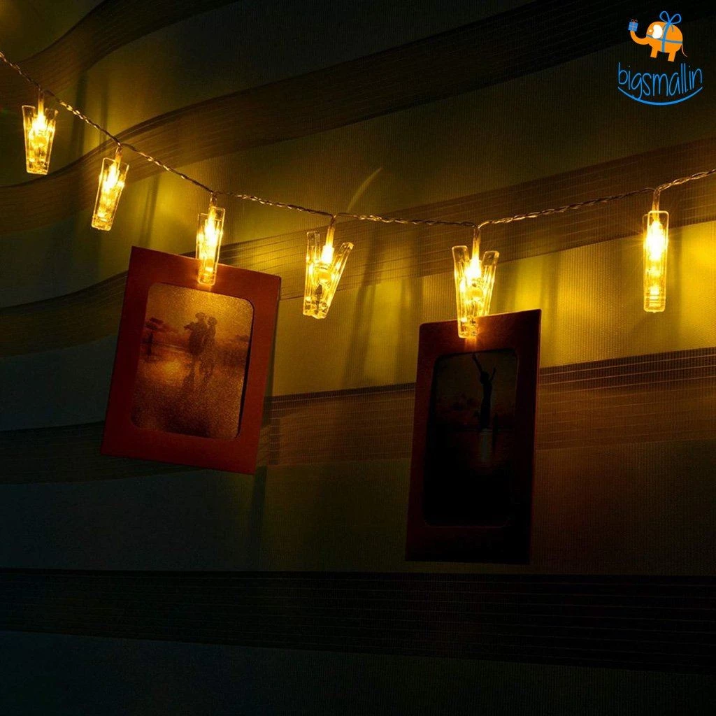 Coral Tree Photo Clip String LED Lights