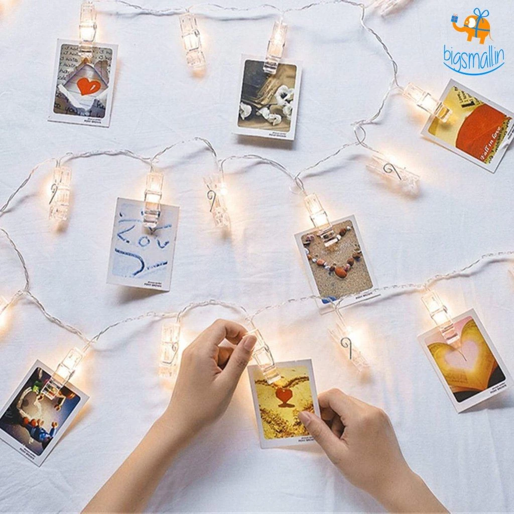 Coral Tree Photo Clip String LED Lights