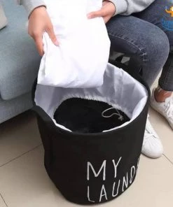 Artnery All Of It Cloth Laundry Basket