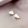 AmyLi Cloud Gold Plated Earrings