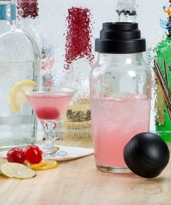 Devnow Italian Glass Shaker Bottle Father's Day