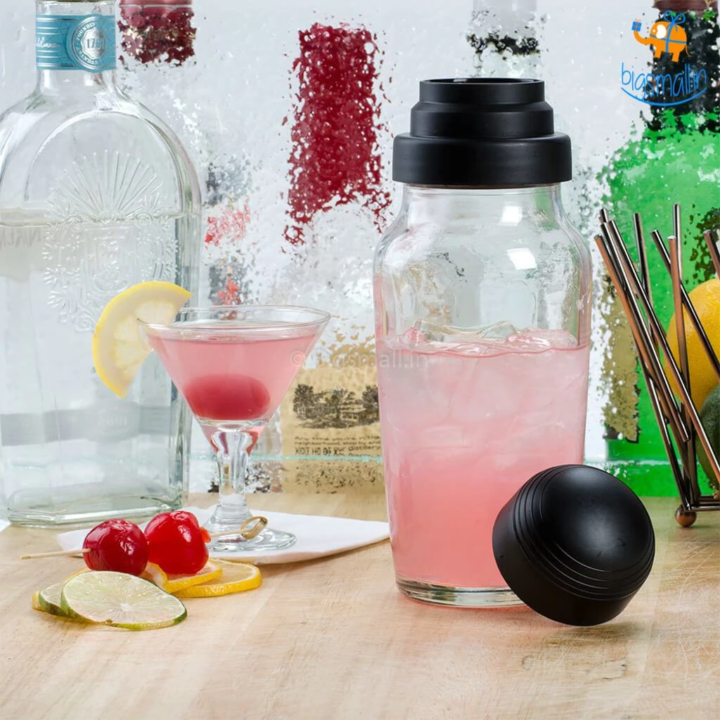 Devnow Italian Glass Shaker Bottle Father's Day