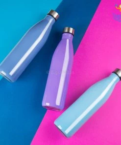 Devnow Hand-Painted Glass Water Bottle