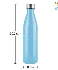 Devnow Hand-Painted Glass Water Bottle