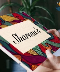 Chitra Chaya Personalized Contemporary Name Plate | COD Not Available