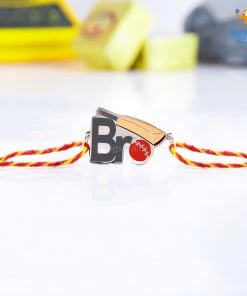 Bigsmall Cricket Rakhi Gift Set