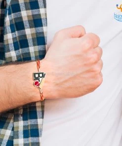 Bigsmall Cricket Rakhi Gift Set