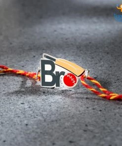 Bigsmall Cricket Rakhi Gift Set