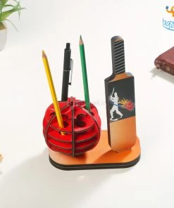 Ascetic Cricket Pen Stand Father's Day