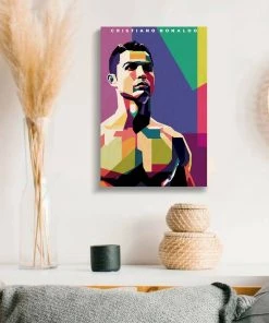 Bigsmall_cc Cristiano Ronaldo WPAP Wall Art
