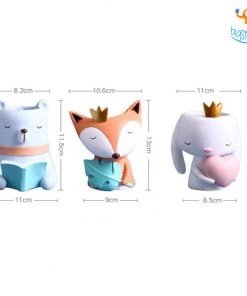 Bigsmall_hmk New Cute Animal Planter