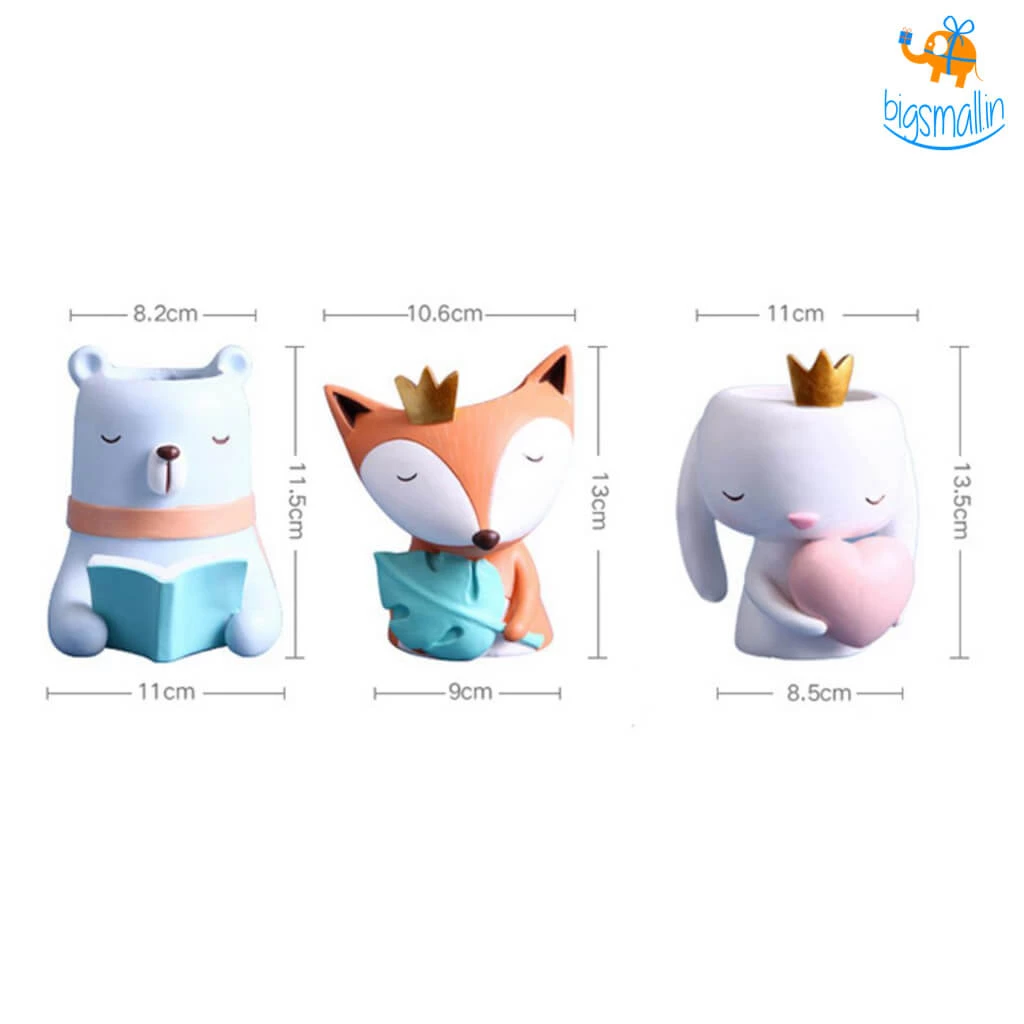 Bigsmall_hmk New Cute Animal Planter