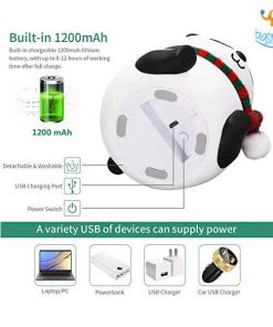 Bigsmall_hmk Panda Touch Silicone Lamp