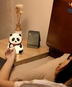 Bigsmall_hmk Panda Touch Silicone Lamp