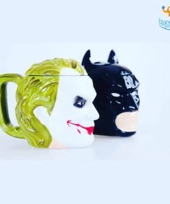 Bigsmall_hmk Official DC Dark Knight Mugs With Lid